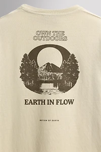 T-SHIRT REGULAR FIT À IMPRIMÉ GRAPHIQUE