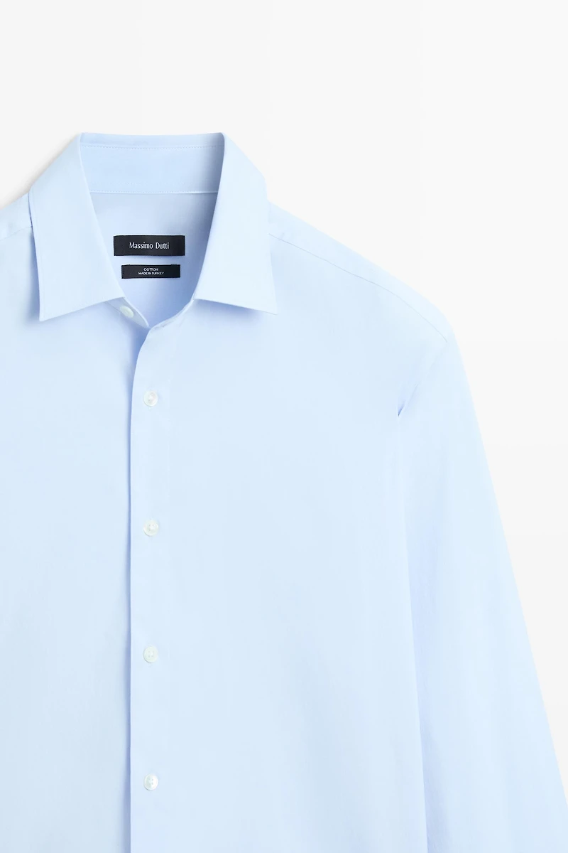 Slim fit stretch shirt
