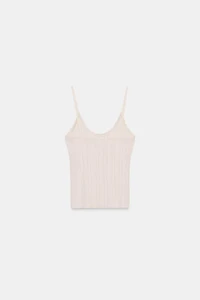 POINTELLE STRAP T-SHIRT