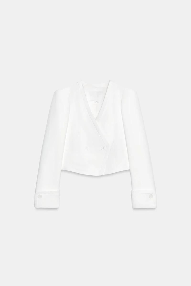 ZW COLLECTION DOUBLE BREASTED BLAZER