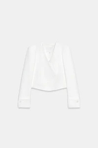 ZW COLLECTION DOUBLE BREASTED BLAZER