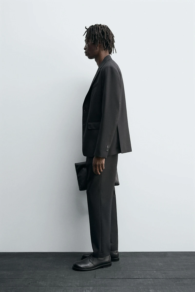 100% WOOL SUIT BLAZER
