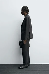 100% WOOL SUIT BLAZER