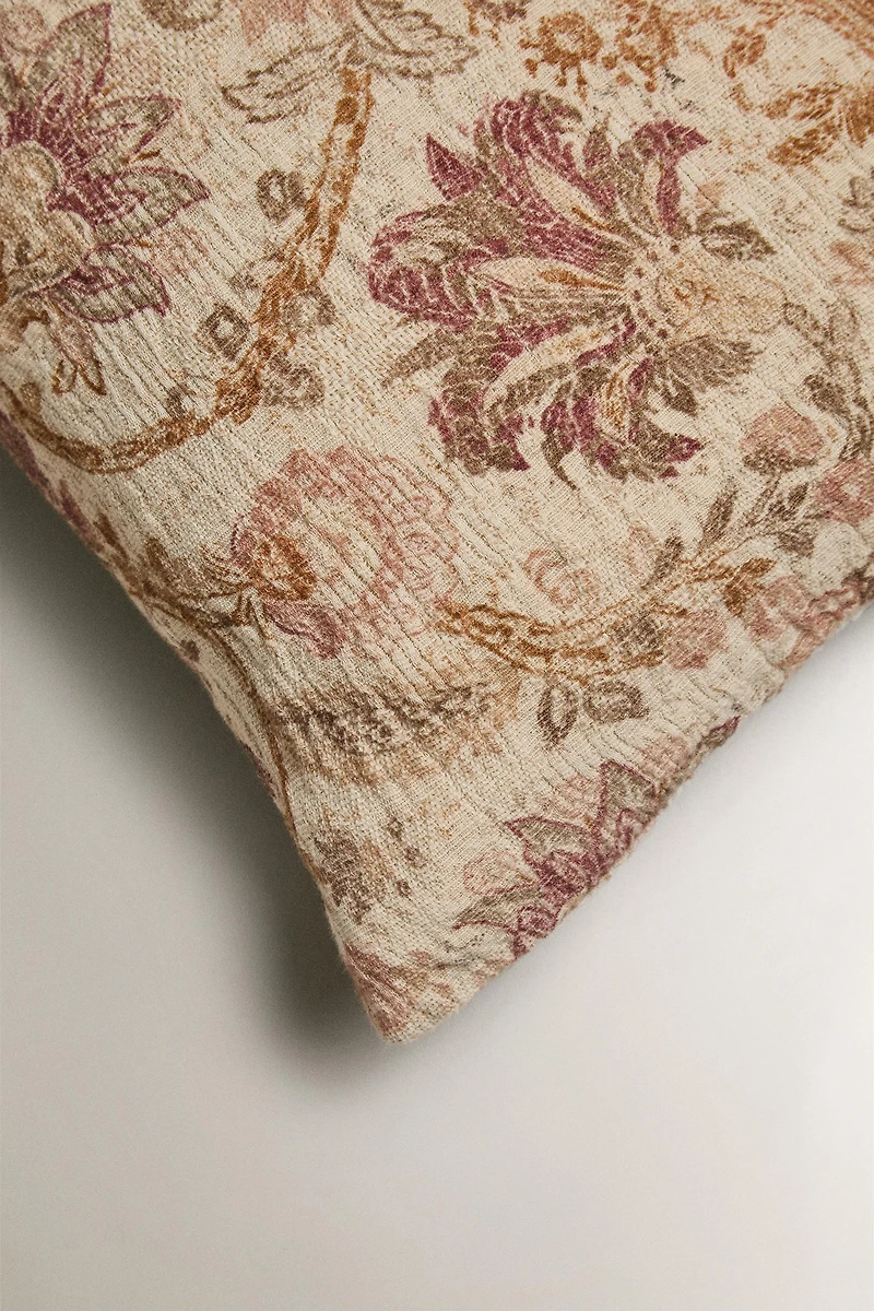 COUSSIN ALLONGÉ LIN COTON