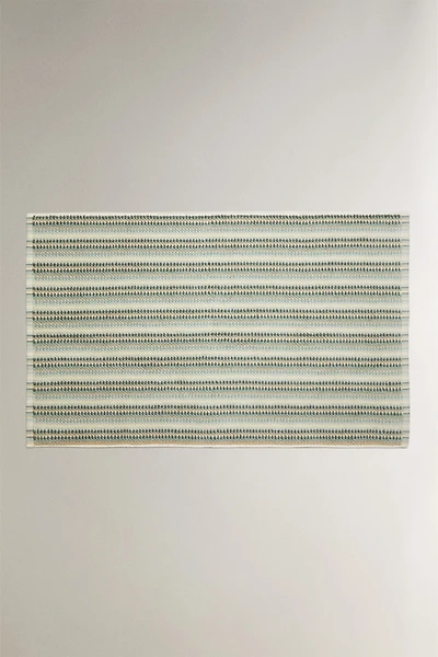 STRIPED COTTON BATH MAT