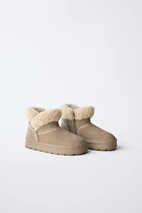 WINTER LEATHER BOOTS