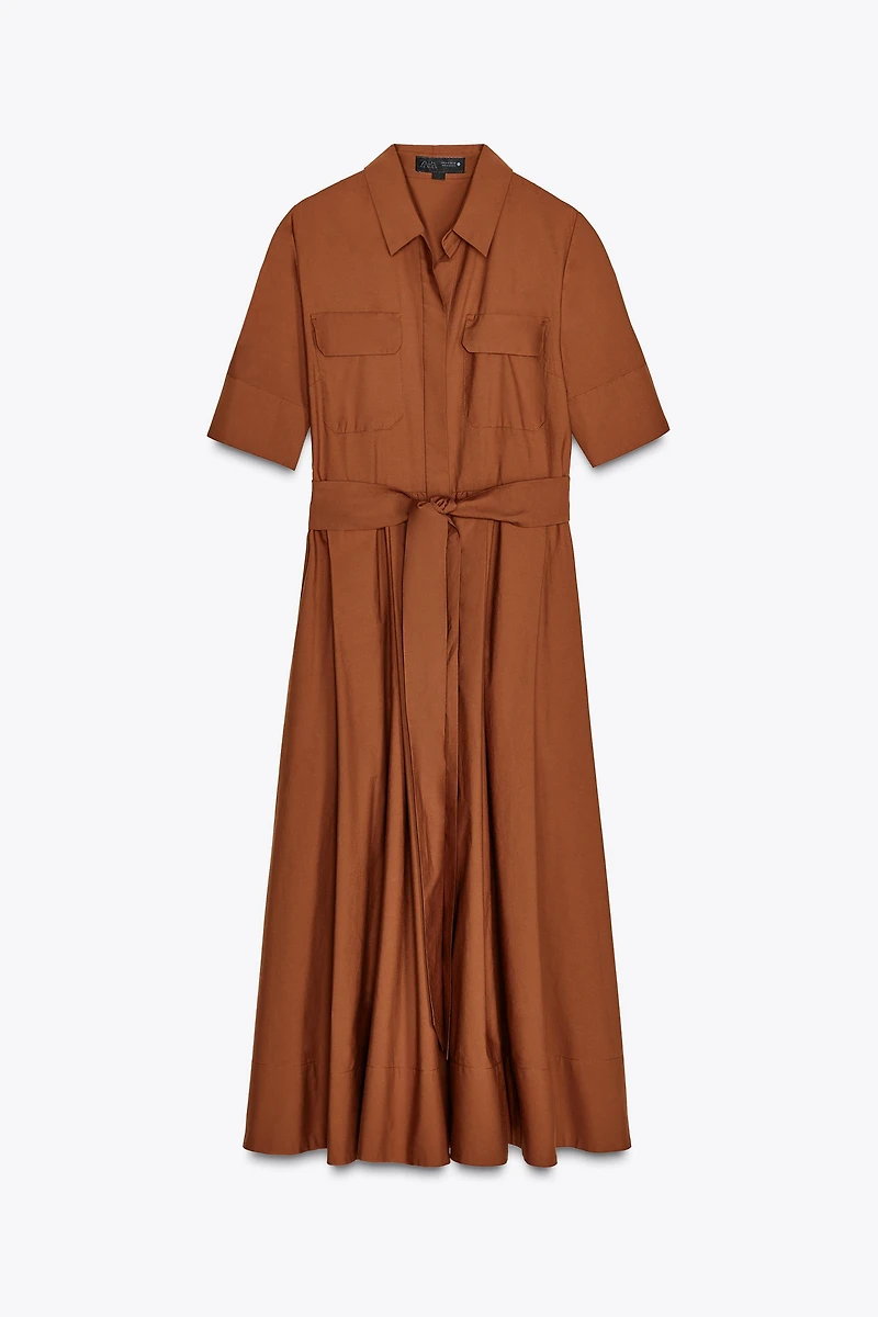 ZW COLLECTION POPLIN SHIRTDRESS