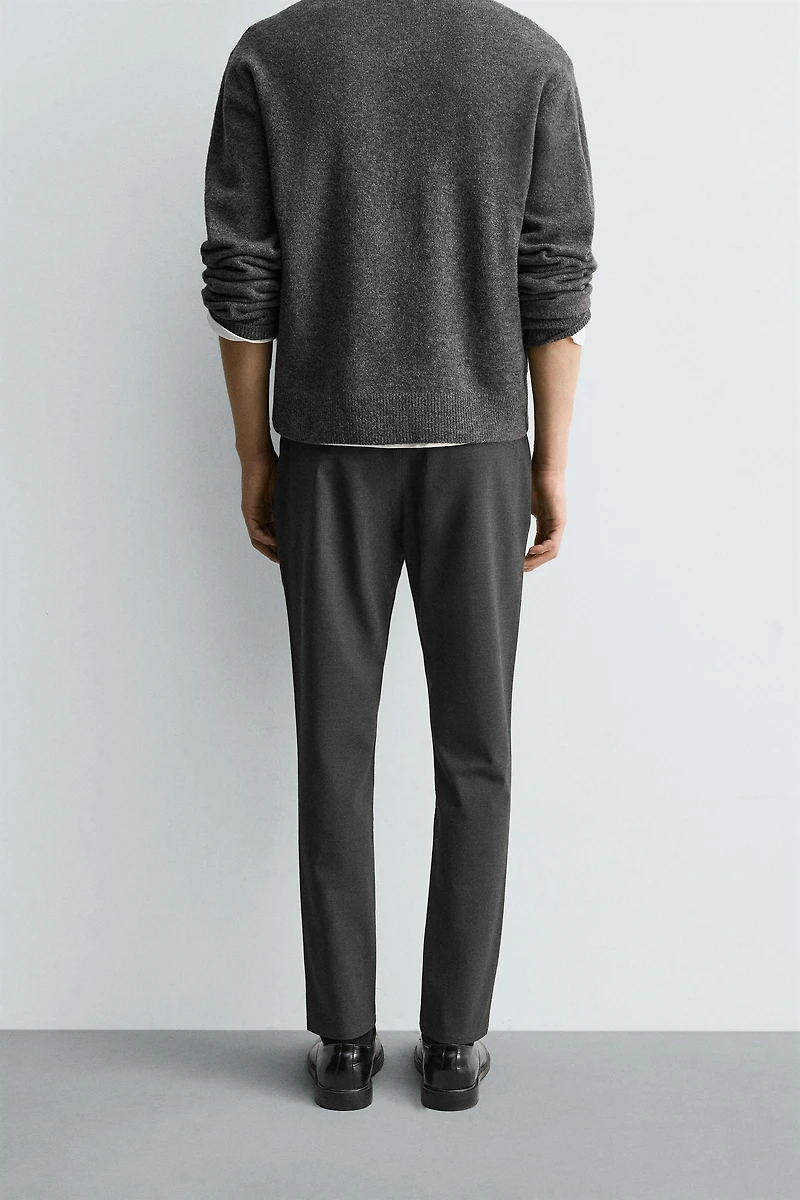 SLIM FIT STRETCH PANTS