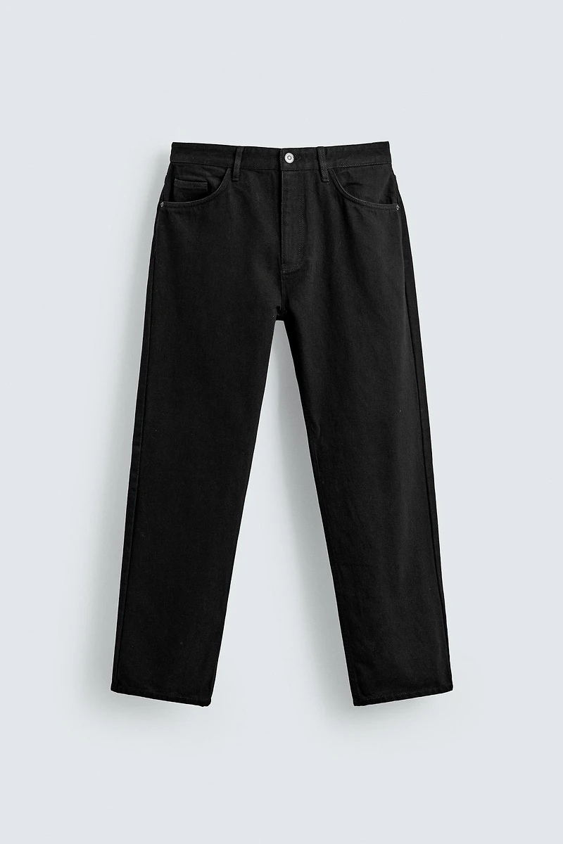 REGULAR FIT COTTON PANTS