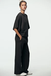RUSTIC BELTED PANTS