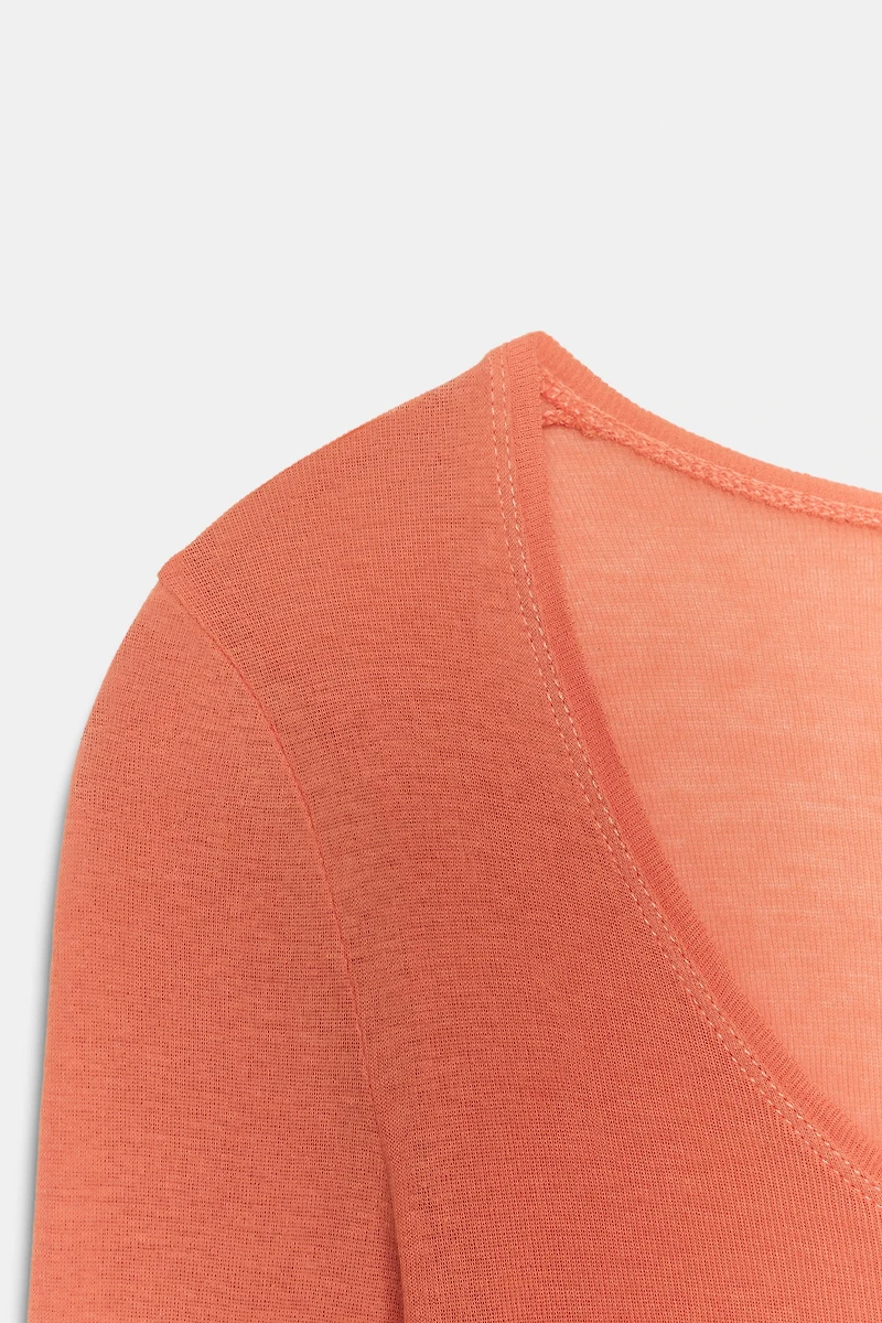 SUPIMA® THREE-QUARTER SLEEVE T-SHIRT