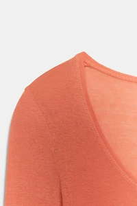 SUPIMA® THREE-QUARTER SLEEVE T-SHIRT