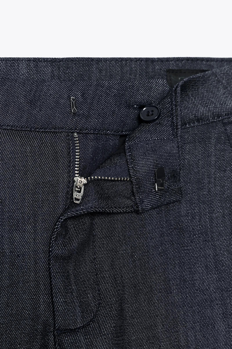 ZW COLLECTION MID-RISE FLARE JEANS