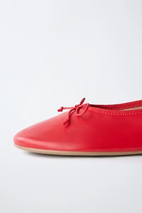 BALLERINES À NŒUD