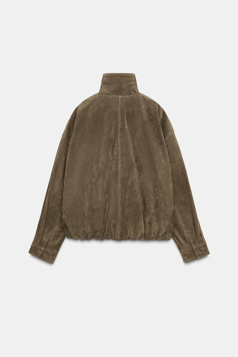 100% SUEDE VOLUME JACKET