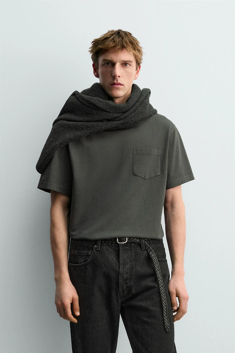 AARON LEVINE X ZARA POCKET T-SHIRT