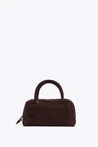 SPLIT LEATHER BOWLING BAG