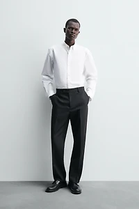 CHEMISE REGULAR FIT EN POPELINE