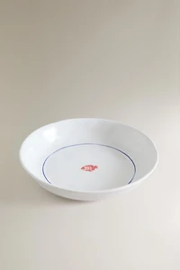 FISH STONEWARE SOUP PLATE