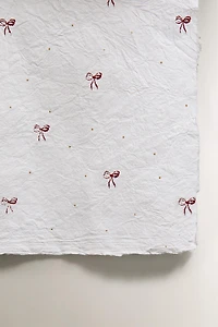 CHRISTMAS WRAPPING PAPER WITH BOWS