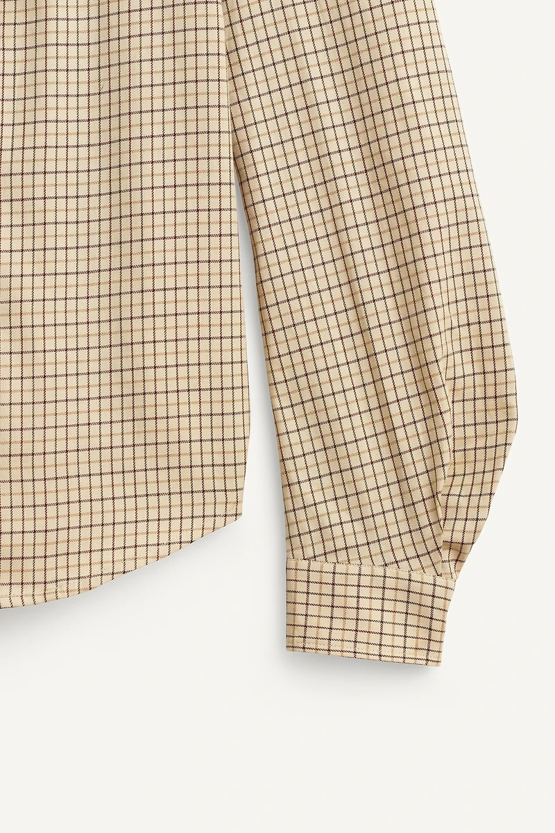 LIMITED EDITION PLAID TIE SHIRT