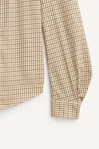 LIMITED EDITION PLAID TIE SHIRT