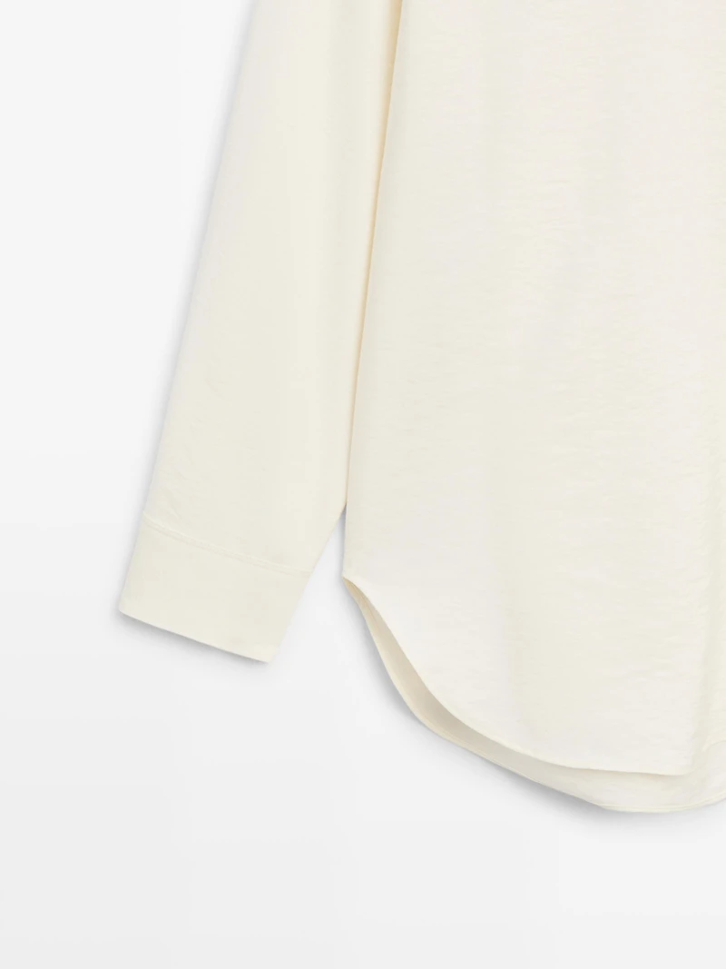 Oversize long sleeve shirt