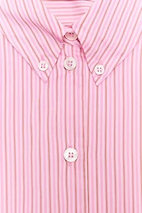 STRIPED BALLOON POPLIN SHIRT
