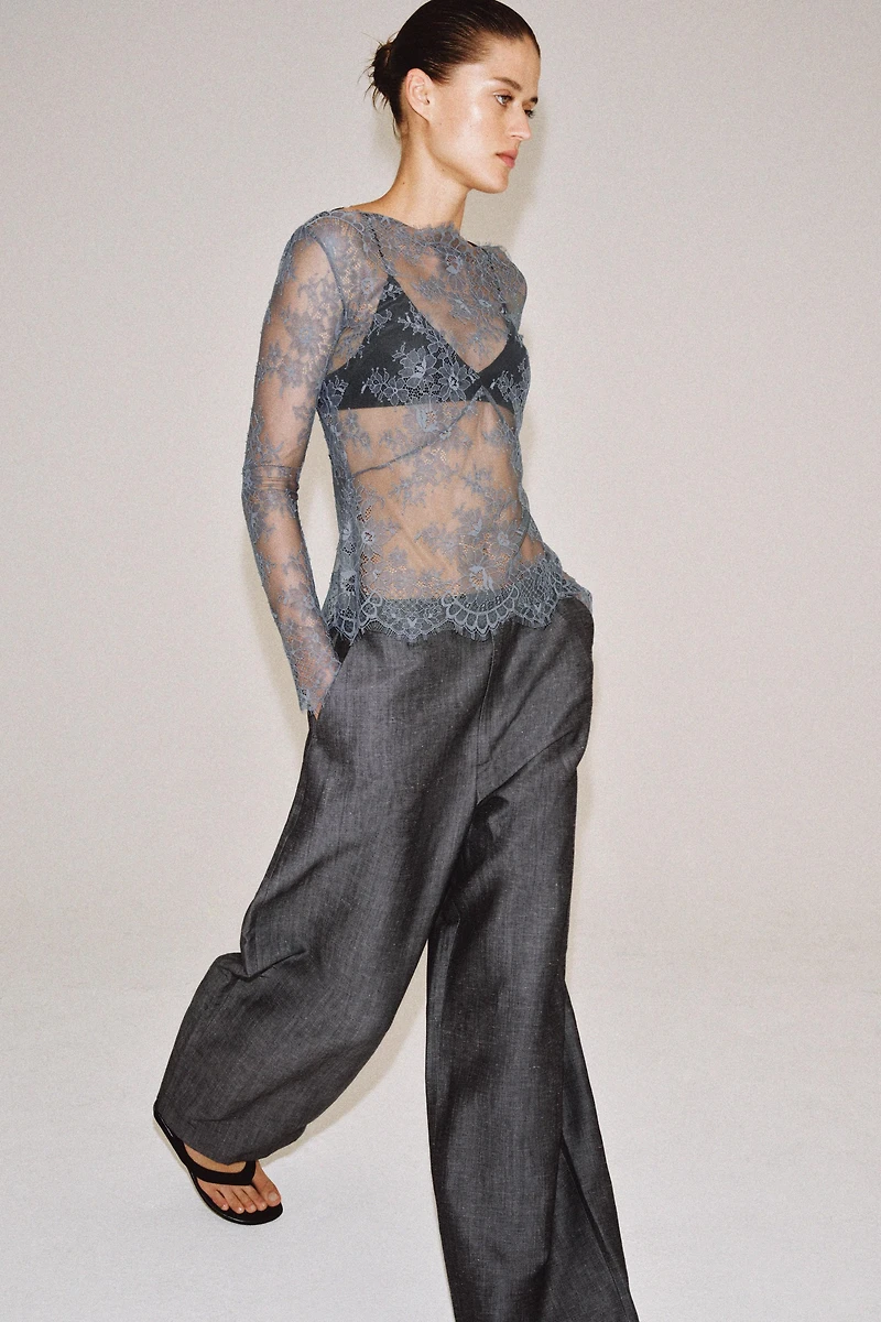 ZW COLLECTION LACE TOP