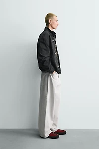 CROPPED FIT FIREMAN CLASP JACKET