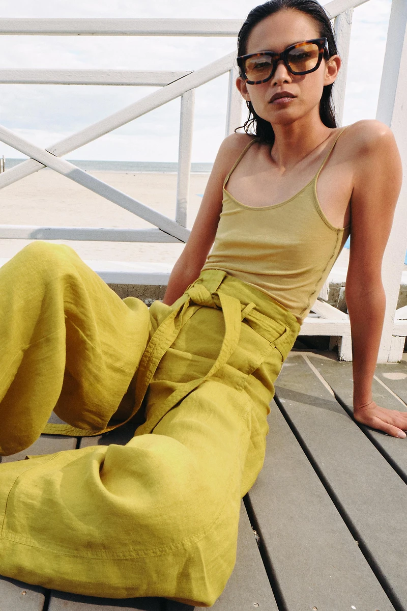 PANTALON 100 % LIN ZW COLLECTION