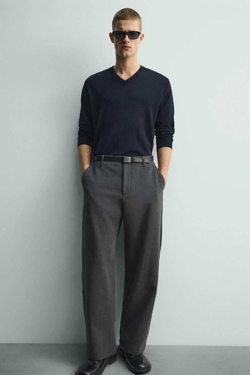 PANTALON BALLOON FIT STRUCTURÉ