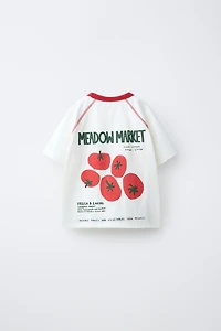 TOMATO PRINT T-SHIRT