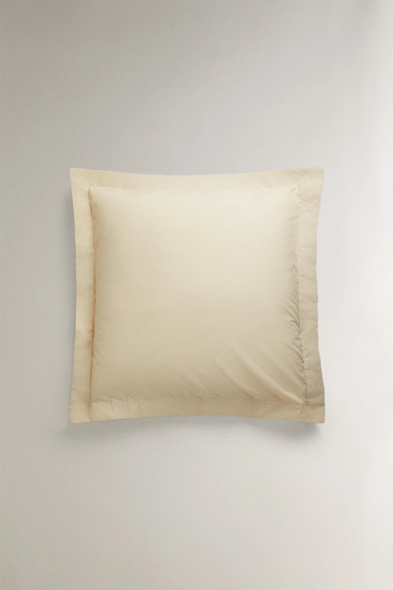 PERCALE COTTON PILLOWCASE (200 THREAD COUNT)