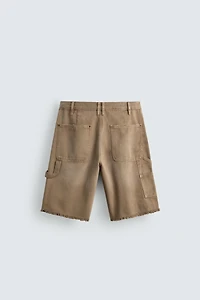 RELAXED FIT CARPENTER POCKET SHORTS