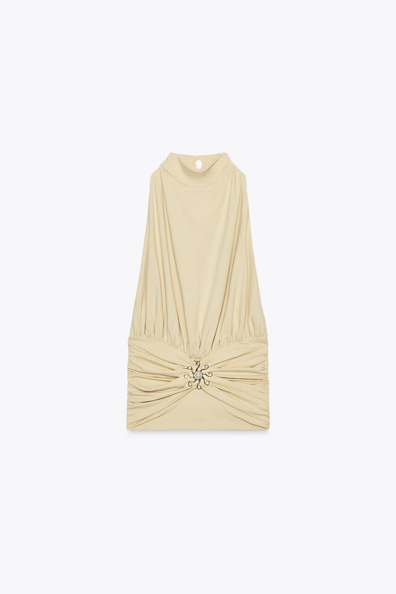 TOP EN POLYAMIDE PLIS SOLEIL