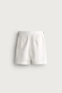 REGULAR FIT TAB SHORTS