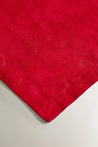 NAPPE COTON JACQUARD BRANCHES NOËL