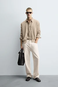 LIGHTWEIGHT STRUCTURED CARDIGAN