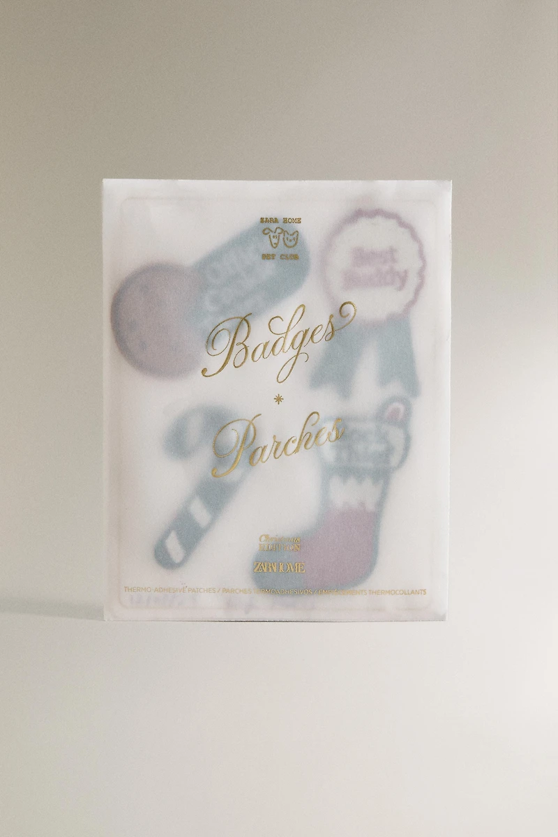 PATCHS THERMOCOLLANTS NOËL (LOT DE 4)