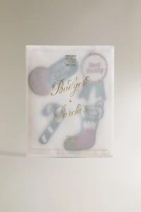 PATCHS THERMOCOLLANTS NOËL (LOT DE 4)