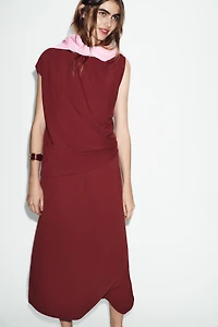 ASYMMETRICAL LONG DRESS