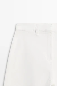 100% Cotton barrel fit pants