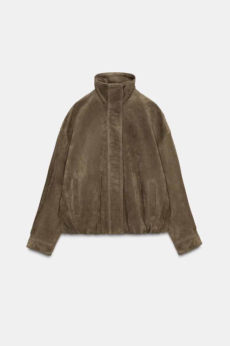 100% SUEDE VOLUME JACKET