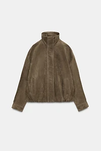 100% SUEDE VOLUME JACKET