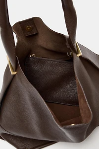 MAXI SAC SEAU EN CUIR