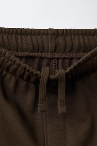 EMBROIDERED HOODIE AND WIDE LEG PANTS SET