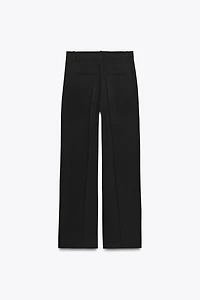 WIDE LEG PLEATED PANTS