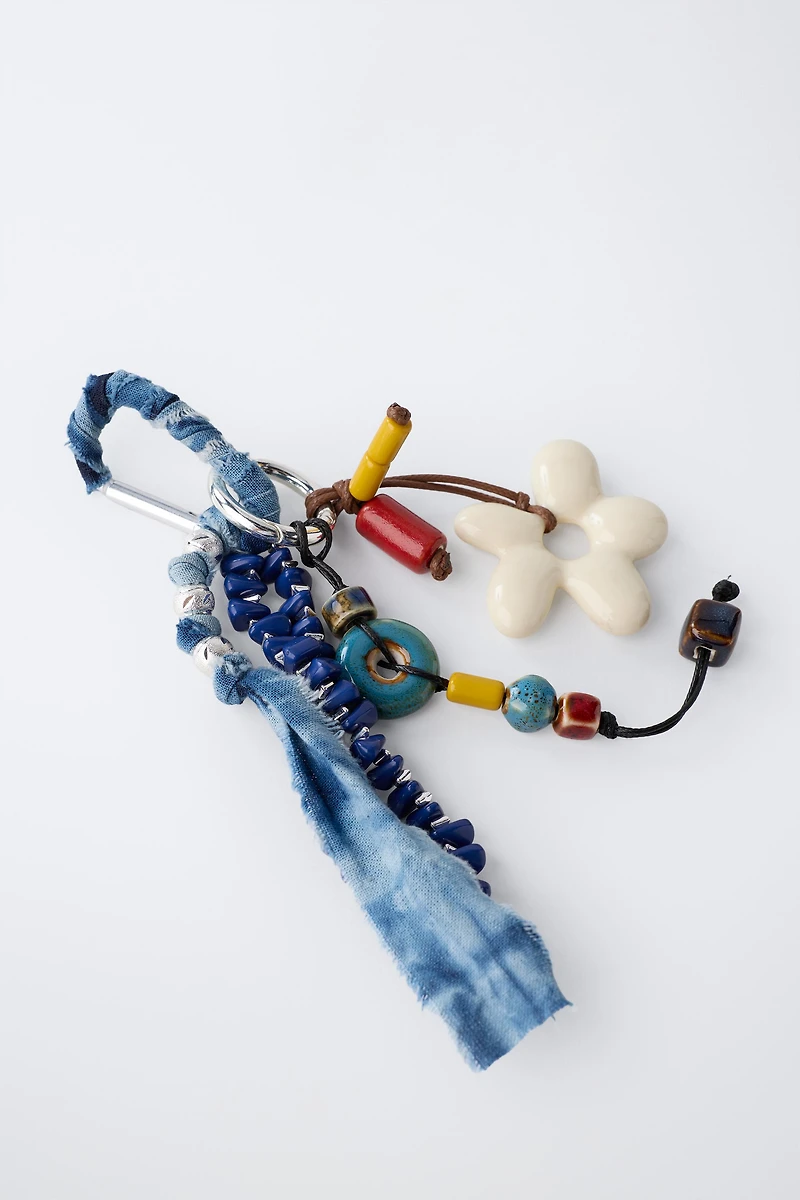 MULTI-CHARM KEYCHAIN