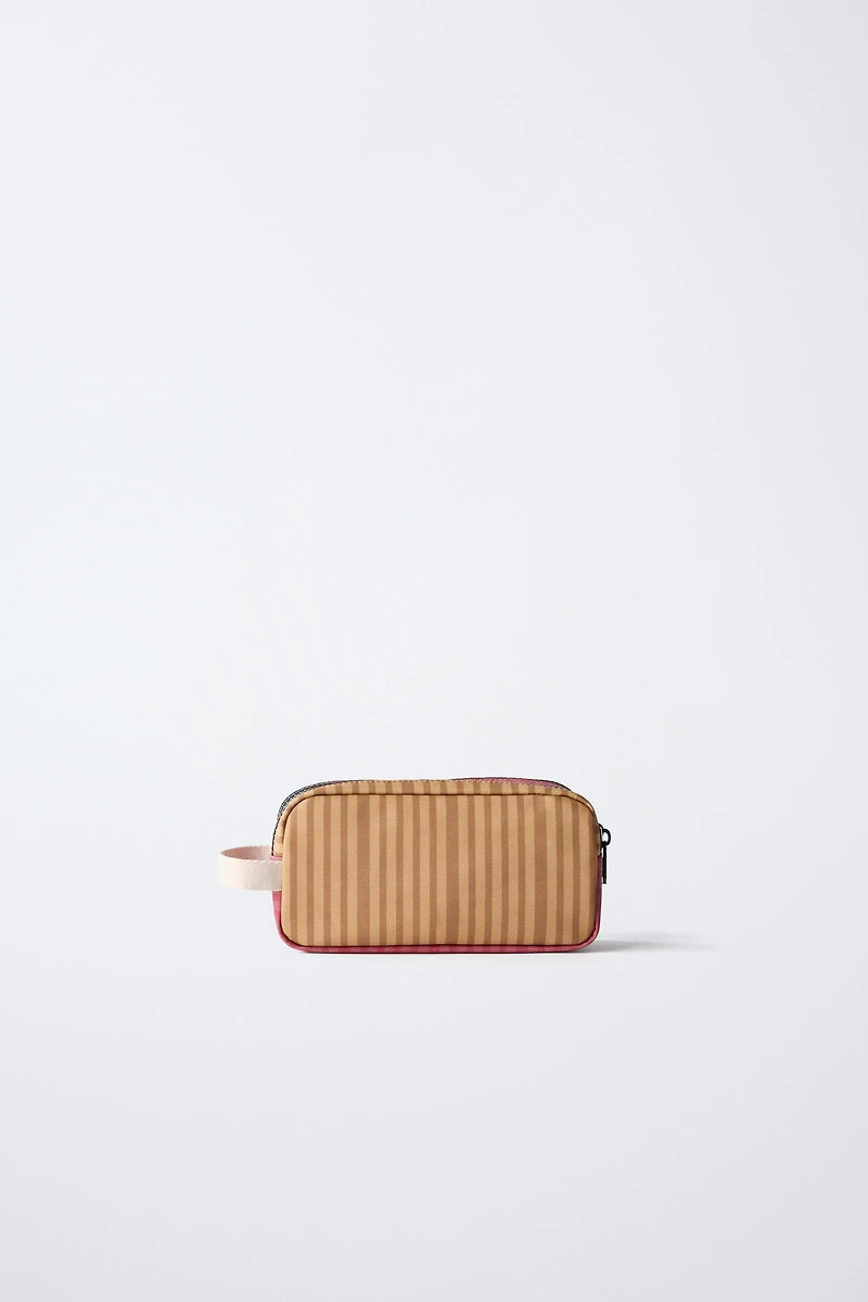TROUSSE SCOLAIRE RAYURES MULTICOLORE